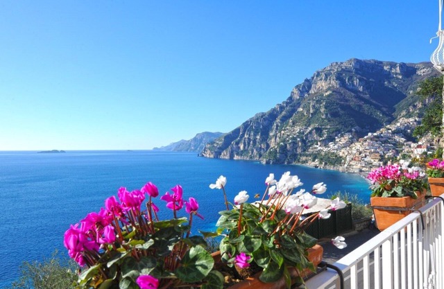 Casa con Encanto amarillo en Positano