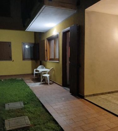 yellow house