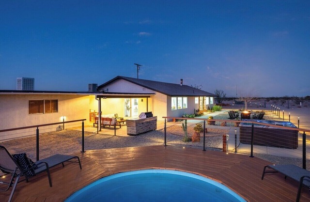 Your Private Haven with Hot Tub, Pool, Hammocks and Endless Desert Views!