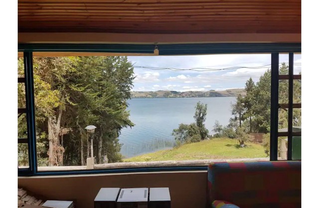 Cabañas Yukatan Casa Mexicana, laguna de Tota