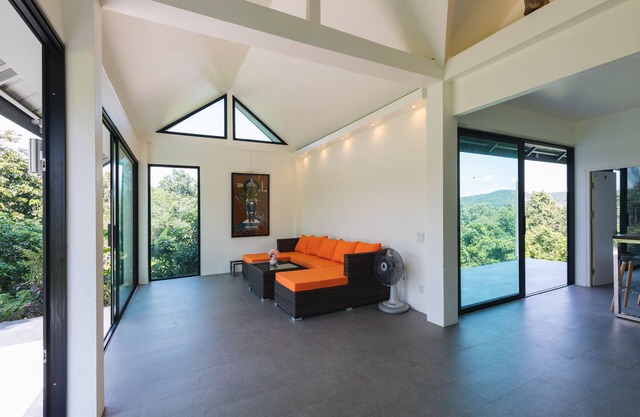 Zen Garden House Cozy Living Room Relax Greetings Garden