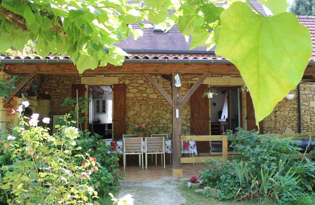 Casa de vacaciones Zénitude en Meyrals con jardín privado, jacuzzi en verano y Wi-Fi
