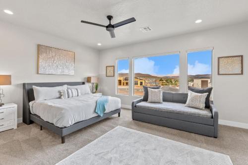 Zion Getaway - Private Oasis w Pool Hot Tub & Game Room