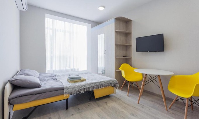 Pechers'kyi District Apartamento | АКВАРЕЛЬ затишні смарти метро Видубичі