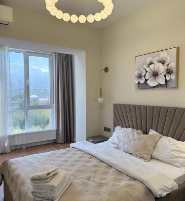 Ulytau District Apartamento | С Видом на Горы Квартира возле ТРЦ Mega Center