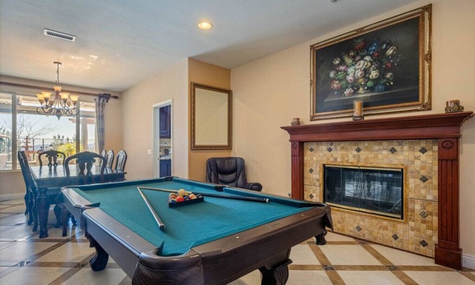 Agua Dulce Villa | ৎ୭The safty paradiseৎ୭H/w Pool Jacuzzi, 4 bedrooms