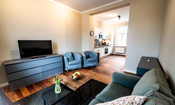 Brunsbuttel Apartamento | 005 -2 Schlafzimmer mit 3 Betten