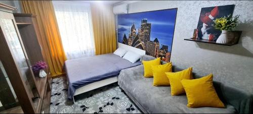 Shymkent Apartamento | 1-ком в центре Шымкента Аскарова 3 - 2й этаж