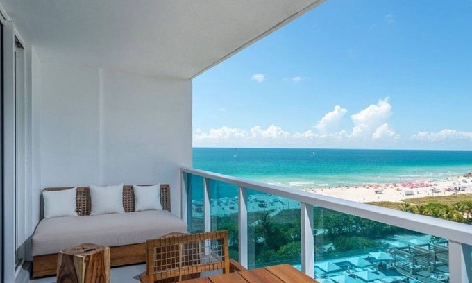 South Beach Apartamento | ** Oceanfront-Amazing - 5 * - South Beach-Spacious-1BR-1. 5 Bath-Resort Residence **