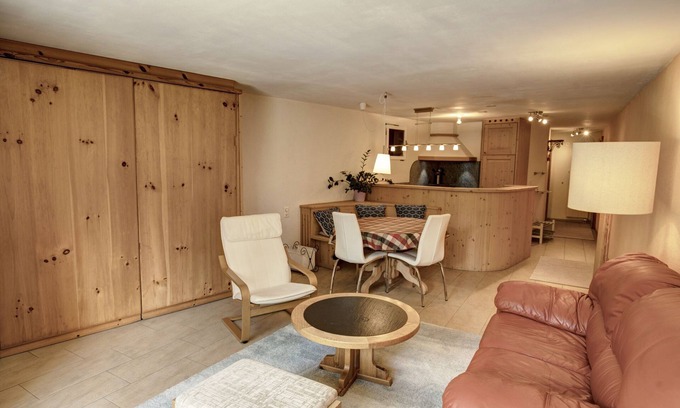 Silvaplana Apartamento | 1-room flat with garden view on the 3rd floor