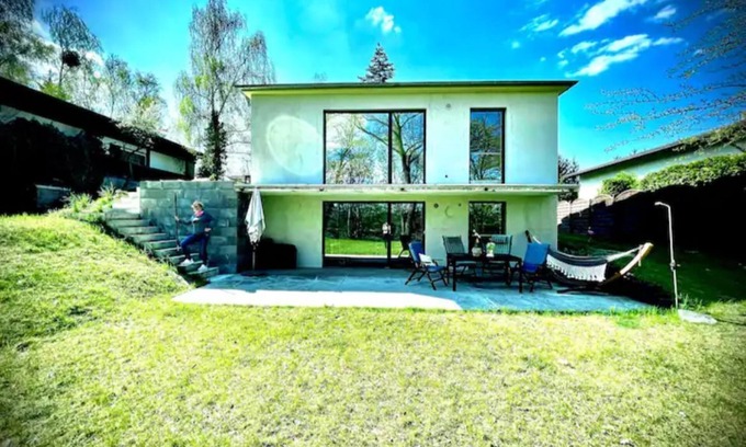 Caputh Apartamento | 100m2 apartment in a house by the lake + garden near Potsdam