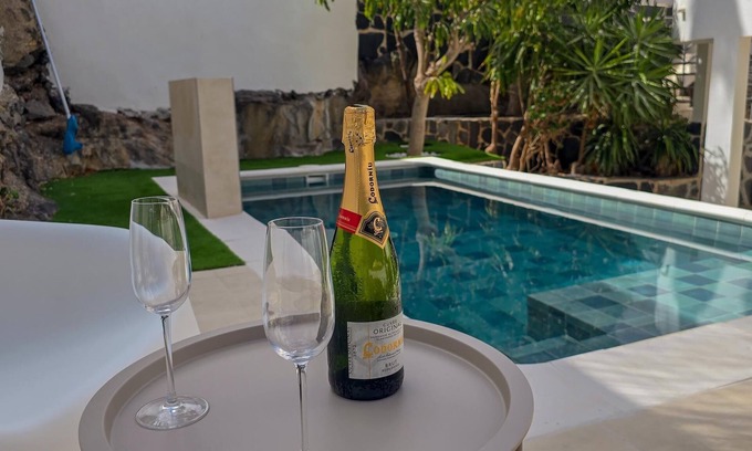 Tabaiba Apartamento | Villa 2 dormitorios, piscina privada Garaje Wi-Fi