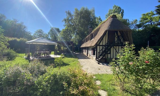 Saint-Georges-du-Vievre Casa | 2 Chaumieres Pour vos WE et Vacances