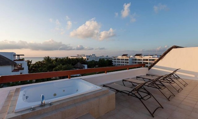 Costa Maya Condominio | Penthouse de 2 pisos con maravillosas vistas al océano