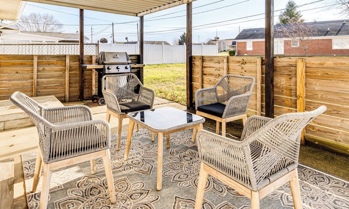 Logansport Casa | 2 Mi to Downtown Logansport: Quiet Home w/ Grill