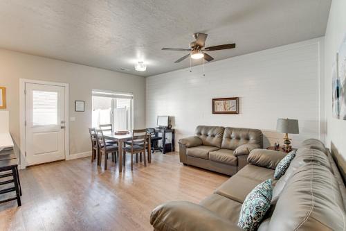 Cedar City Casa | 25 Mi to Cedar Breaks Unit with Furnished Patio!
