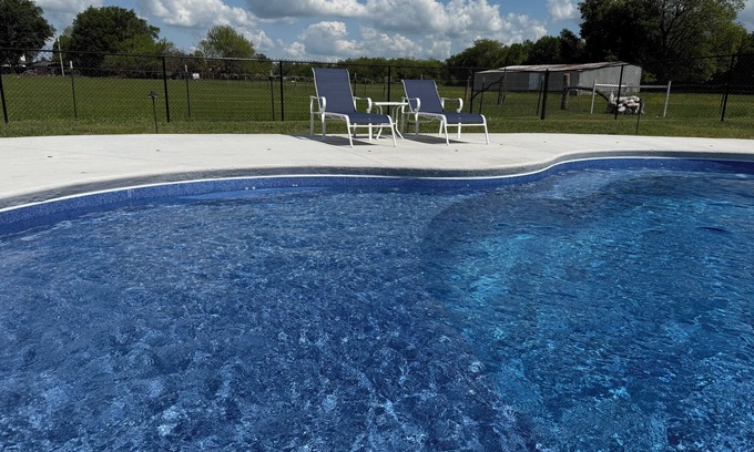 Joplin Casa | 2BR, 1BA Guest Suite, Pool, Theatre Room, Hot Tub, Brand New!