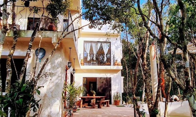 Chemuyil Villa | 2BR Jungle Retreat wtih Pool near Akumal & Tulum