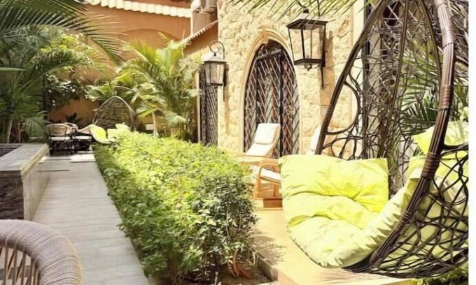 The 5th Settlement Villa | 2BRs Garden full view - Three Sisters Villa 1