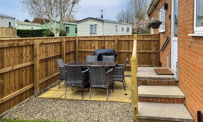 Asenby Cabaña | Alojamiento de 3 habitaciones en Topcliffe, near Thirsk