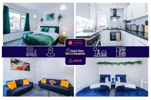 Sheffield Casa | 3 BR House By By Eason Stays Short Lets & Serviced Accommodation Sheffield With Pool Table & Free Parking