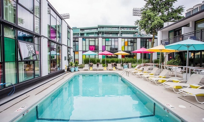 West Fens Hotel | 3 Pool View Units, 5-minute walk to Back Bay Fens! Valet Parking, Pool, Garden!