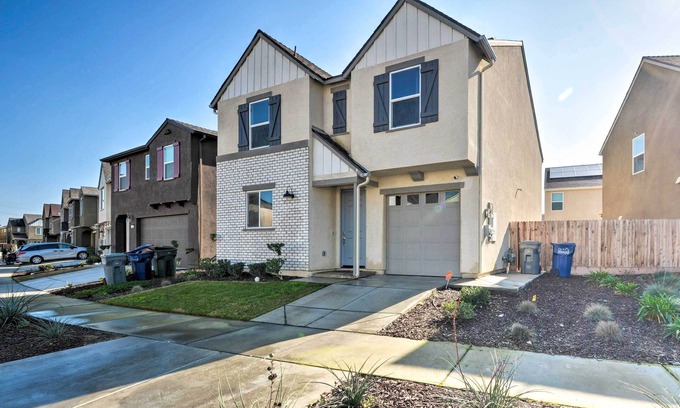 Merced Casa | 4 Mi to City Center: Family-Friendly Retreat!