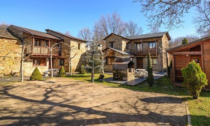 San Justo Cabaña | Cabaña de madera de 4 plazas