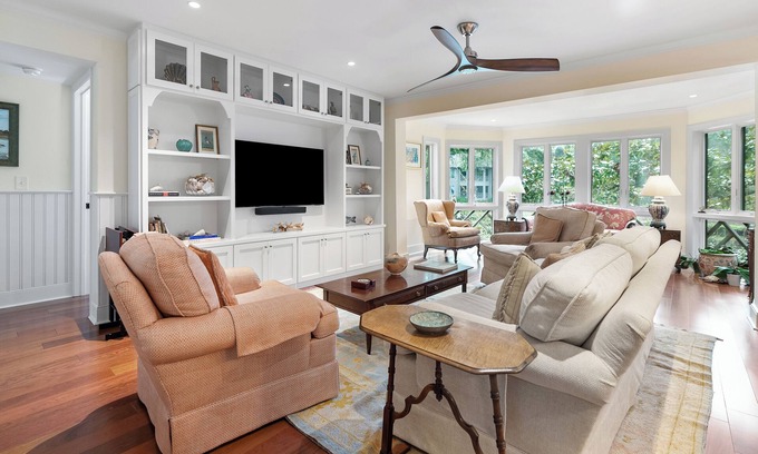 Kiawah Island Condominio | 4811 Turtle Cove Villa: 2BR Long Term Rental, Lagoon Views, Near Beach