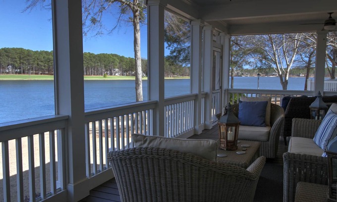 Lake Oconee Cabaña | 5 * lujo frente al lago: relájese en la antigua casa de Jack Nicklaus en Reynolds Lake Oconee