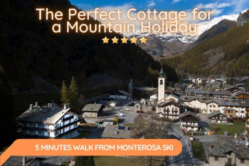 Tache Apartamento | 5 Minutes from Monterosa Ski, Small Cottage