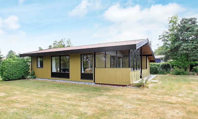 Skibby Casa | Casa de vacaciones moderna cerca de Skibby con terraza