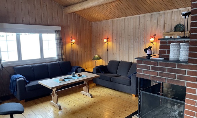 Gol Municipality Chalet De Esquí | 6 pers. cottage with a fantastic view in the middle of a natural environment.