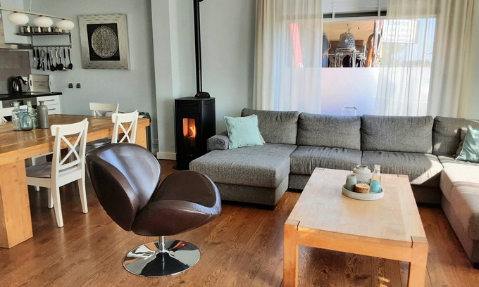 Burgervlotbrug Casa | 6p Luxury apartment with panoramic roof terrace