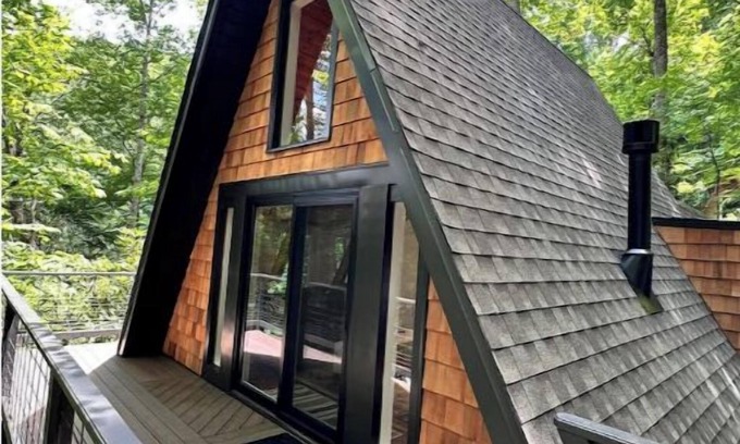 Waynesville Cabina | A-Frame cabin in the woods