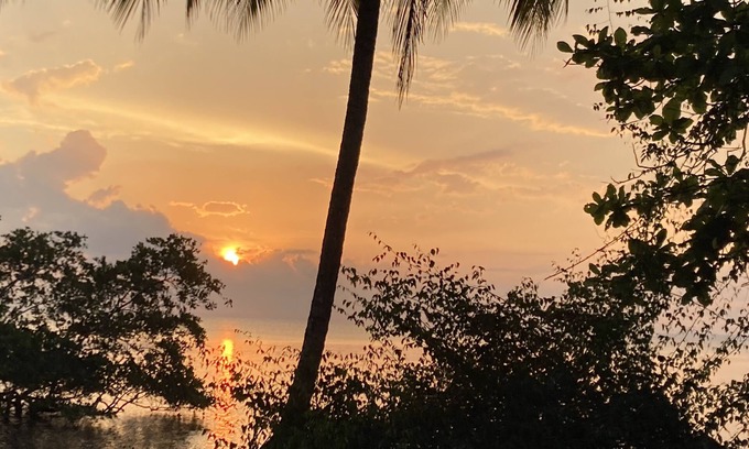 Palma Apartamento | A studio cabin with AC and WiFi. in a Tropical Paradise setting.