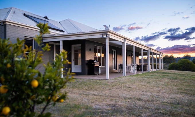 Erudgere Casa | Casa Abingdon - granja de lujo Mudgee