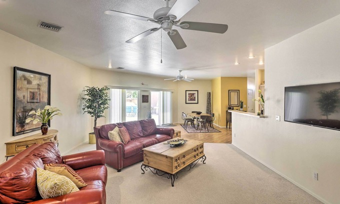 Sunridge Estates Cabaña | Adobe Oasis in Bullhead City w/ Private Pool!