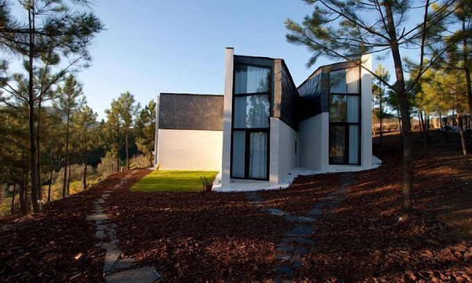 Pinofranqueado Cabaña | Casa rural (alquiler íntegro) Akassa chozos bioclimaticos para 16 personas