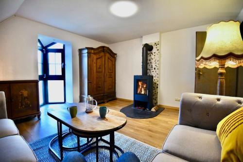 Dahlem Apartamento | Alltagsstress adé - Wohnung mit Kamin in der Eifel