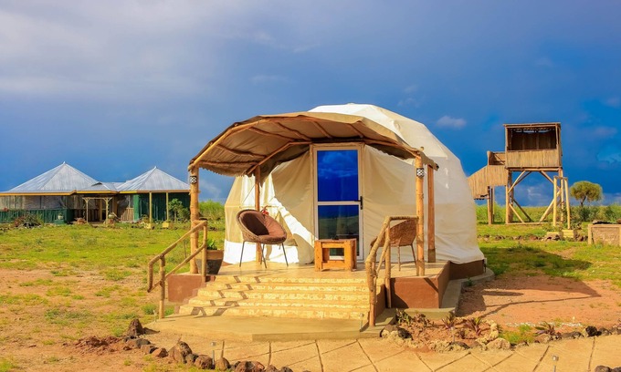 Amboseli Alquiler De RV | Amanya 1-bed Leopard Family With Mt Kilimanjaro vi - Campsite