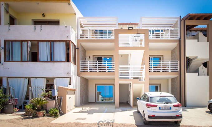 Trinita d'Agultu Apartamento | Apartment Stella marin with seaview