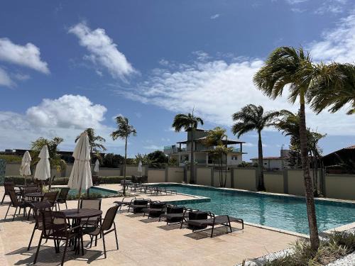 Ponta de Campina Apartamento | Apartamento na praia, 2 quartos e área de lazer