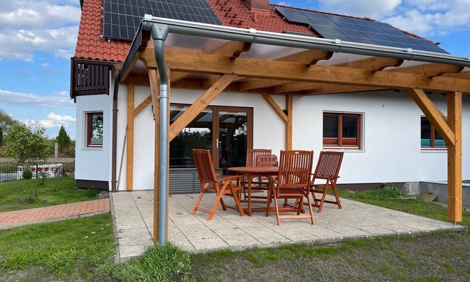 Oberuckersee Apartamento | Apartment 'Am Gallowayhof' with private terrace, private garden and Wi-Fi