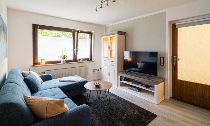 Meinerzhagen Apartamento | Apartamento 'An Der Volme' con terraza compartida, jardín compartido y Wi-Fi