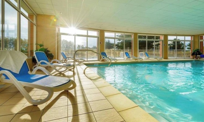 Sables-d'Or-les-Pins Apartamento | Apartamento 'Appartement Au Cap Green' con jardín compartido, balcón y Wi-Fi
