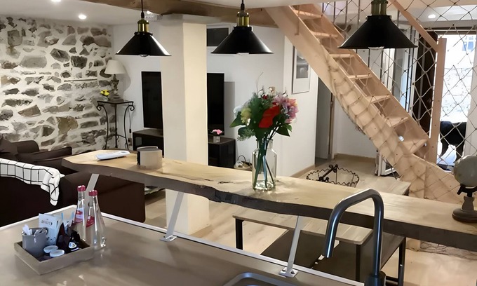 Saint-Romain Apartamento | Apartamento 'De Charme Saint-Romain' con Wi-Fi y aire acondicionado