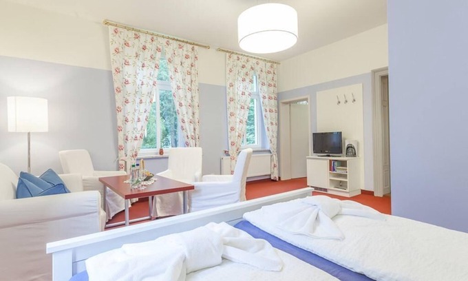 Colditz Apartamento | Apartamento-Baño privado con ducha-Burg Gnandstein