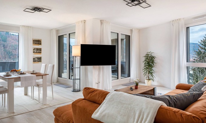 Waldkirch Apartamento | Apartamento 'Felsenkeller 15' con terraza de 29m² y logia