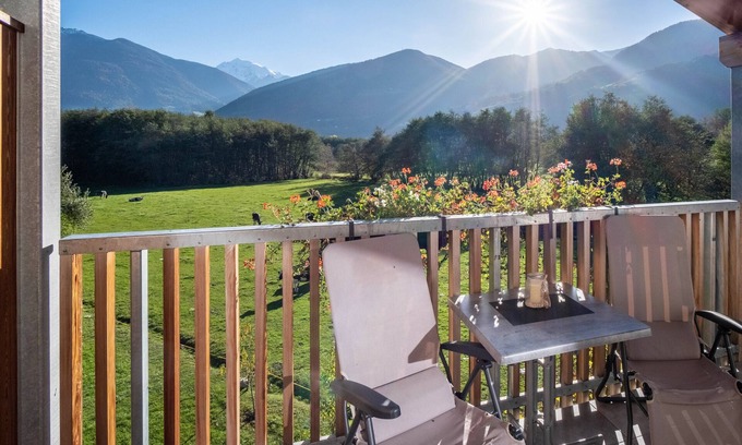 Sluderno Apartamento | Apartamento 'Hausergut Bonita 2' con vistas a la montaña, jardín compartido y Wi-Fi